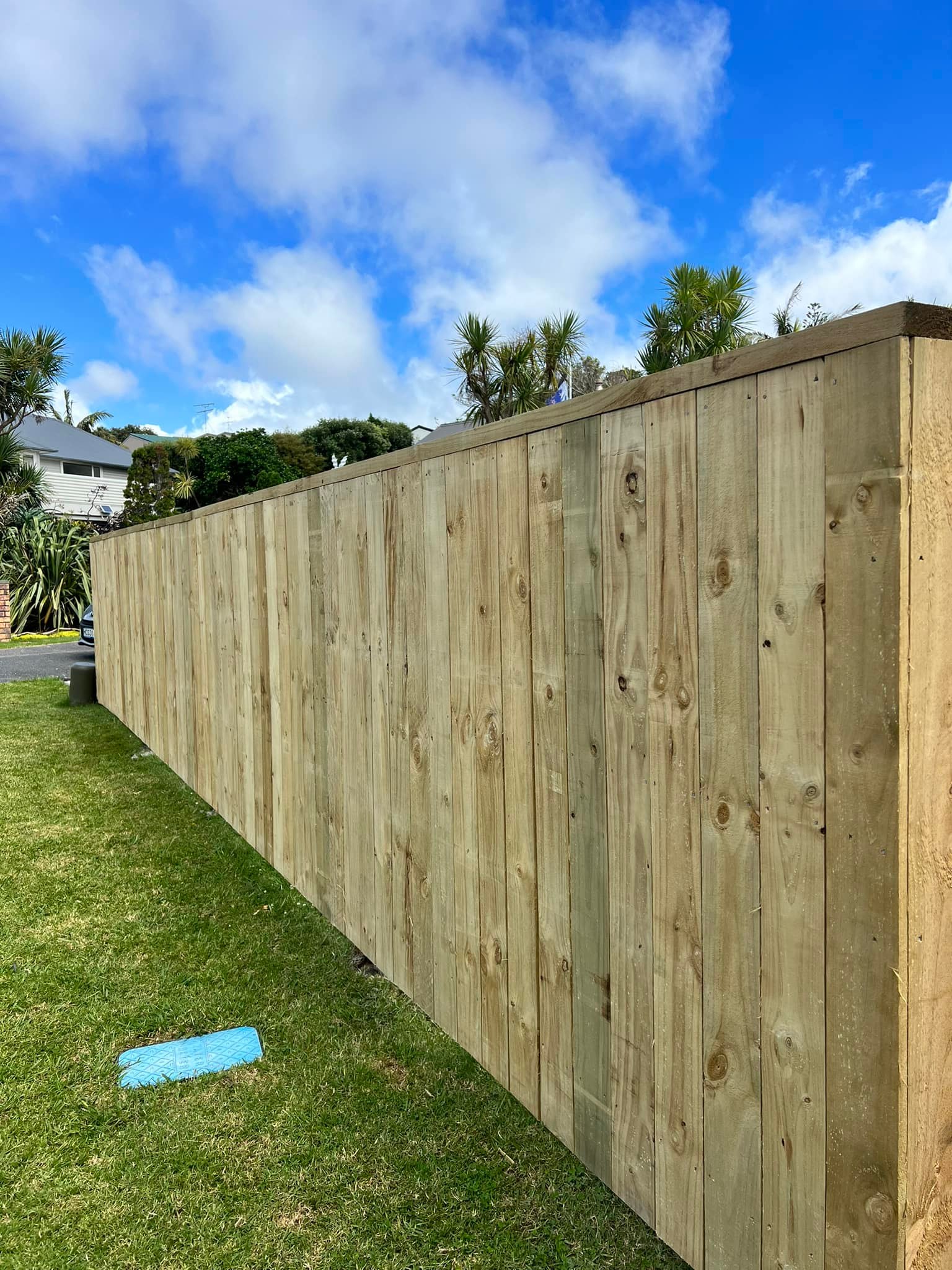 Red Beach residential fence photo 1